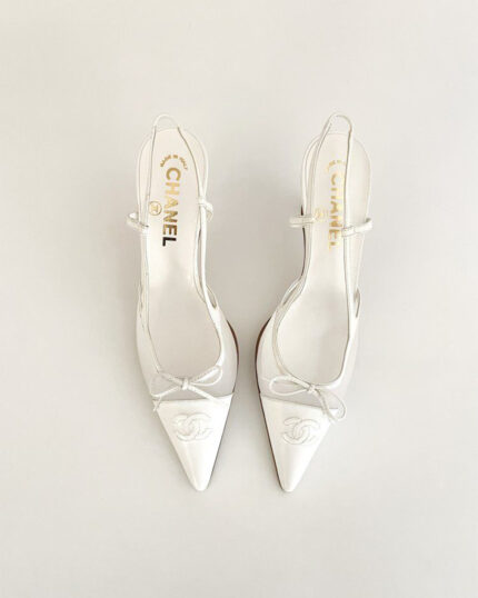 Chanel bow heels - cinnamon gurl store