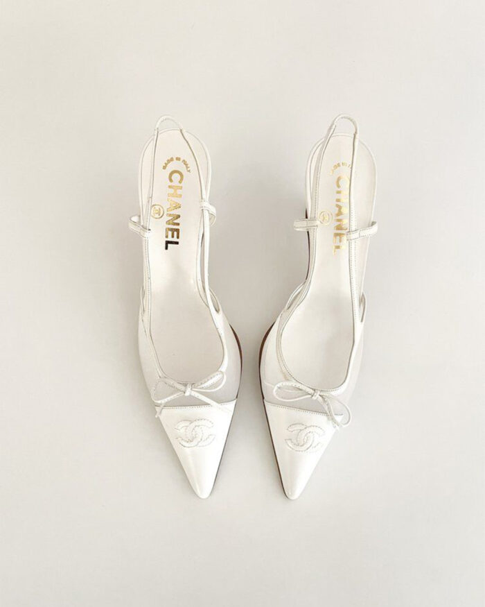 Chanel bow heels - cinnamon gurl store