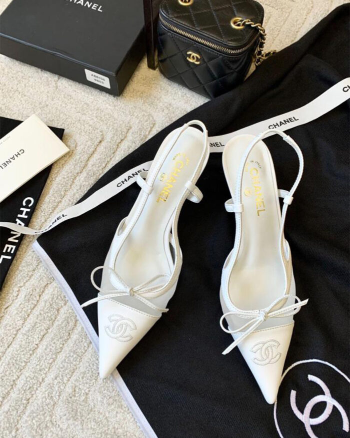 Chanel bow heels cinnamon gurl store2