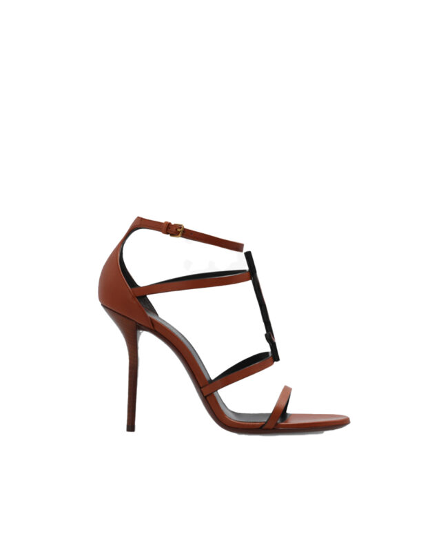 Replica experts,Louis Vuitton、Hermès、Chanel、Yves Saint Laurent、Valentino ...... 37 Saint Laurent BROWN ‘Cassandra’ heeled sandals