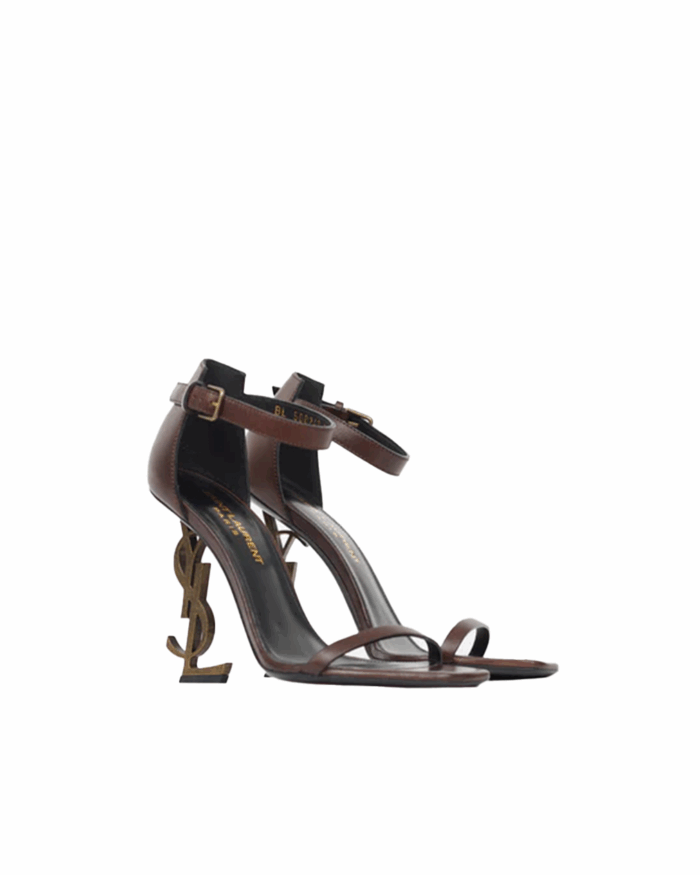 Saint Laurent Leather Sandals Shoes The RealReal1