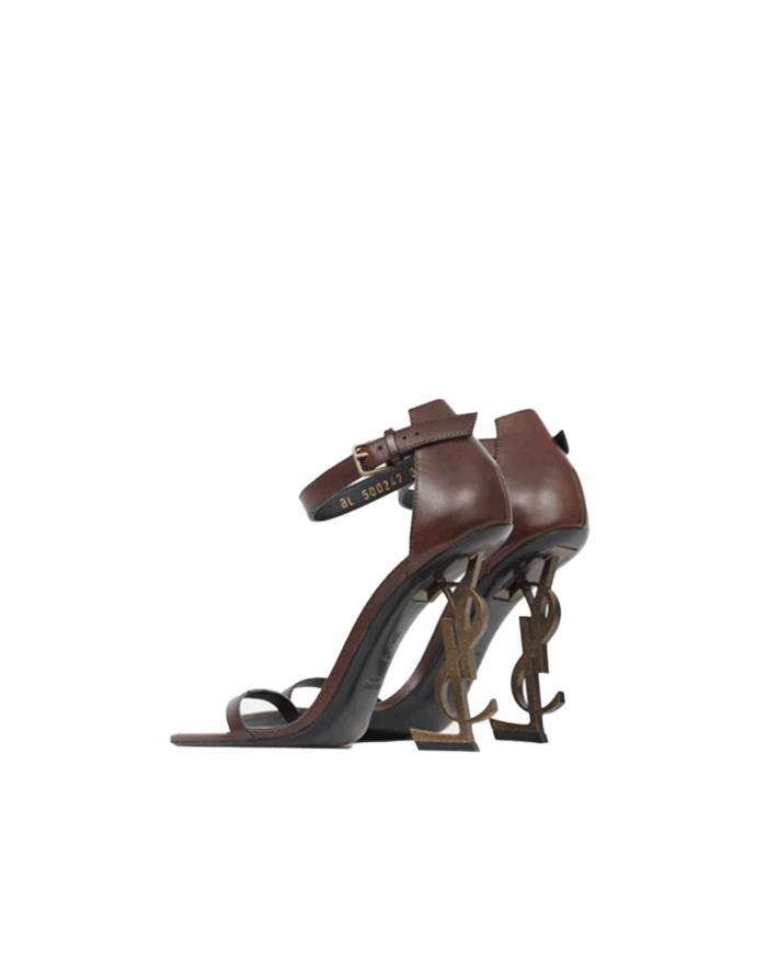 Saint Laurent Leather Sandals Shoes The RealReal2